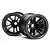 HPI 2.2" Split 5 Black Rims 2Pcs 3051