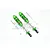 GPM Green Aluminium Complete 135mm Adjustable Shocks w/ Mounting Hardware MAK135RA-G-S-BEBK