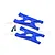 GPM Blue 7075 Aluminium Rear Suspension Arms 2Pcs MGO056-B