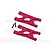 GPM Red 7075 Aluminium Rear Suspension Arms 2Pcs MGO056-R