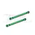 GPM Green 7075 Aluminium Front Steering Linkage MGO162-G