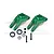 GPM Green 7075 Aluminium Rear Hub MGO022-G