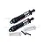 GPM Aluminium Shock Absorbers 2Pcs - Black BBX090R-BK-BK