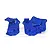 GPM Blue 7075 Aluminium Chassis Side Cover Set MX013-B