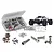 RC Screwz stainless steel screw kit for Arrma Big Rock 6S, featuring a plastic storage box filled with various screws, nuts, and washers.