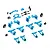 Yeah Racing Blue Aluminium MB-01 Conversion Kit TAMB-S01BU
