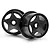 HPI 4.7/5.5" Baja 5B Rear Super Star Black Rims 2Pcs 3226