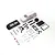 Kyosho Mini-Z Toyota 4Runner Unpainted Body Shell w/ Accessories - White MXN04