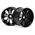 HPI 4.5" Savage Tremor Black Rims 2Pcs 3251
