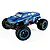 BlackZon Slyder MT Turbo RC Monster Truck Electric Brushless 4WD 1/16 Scale RTR - Blue 540201