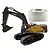 Huina 1/14 Electric RTR RC Excavator - Grey 1594-G