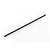 A single black cylindrical joiner pipe for an RC airplane, shown against a plain white background.