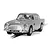 Scalextric 1/32 James Bond Aston Martin Goldfinger Slot Car C4436