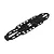 XRAY Black 7075 T6 Aluminium 2.0mm Flex Main Chassis 301019