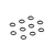 XRAY Black Aluminium 3x5x0.5mm Shims 10Pcs 303142-K