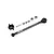 XRAY Hudy Spring Steel 59mm ECS BB driveshaft components including the shaft, axle, bearings, and E-clips on a white background.