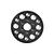 A black hard-coated 78T spur gear for RC cars, featuring a circular design with multiple weight-reduction holes and a central mounting hole.