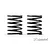 XRAY ULP 4S 20mm (C=2.3) Shock Springs 2Pcs 308274