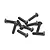 XRAY 3x12mm Fine Thread Button Head Screws 10Pcs 902312