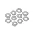 XRAY 5x15x0.3mm Washers 10Pcs 964050