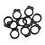 XRAY 8mm Ch-Clip Snap Rings 2Pcs 966081