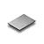 A rectangular Hudy lightweight flat set-up board in silver grey, shown from an isometric angle against a white background.