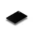 A black Hudy lightweight flat set-up board viewed from an isometric angle against a white background.
