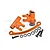 GPM Orange Aluminium Steering Bellcrank/Drag Link Assembly w/ Servo Saver LU4048N-OR