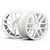 HPI 1.9" Split 6 White Rims 2Pcs 3795