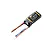 FMS 7.4V 380mAh 5C LiPo battery with black soft casing and two white connectors on a white background.