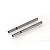 Two hardened steel suspension arm hinge pins for RC vehicles, shown against a clean white background.