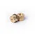 Two cylindrical brass RC weights with knurled edges and 10g markings on a white background.