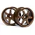 HPI 1.9" (0mm Off-Set) TE37 Bronze Rims 2Pcs 3838
