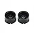 Two black Pandora RC RWB M-1 display rims for RC cars, featuring a deep-dish multi-spoke design against a white background.