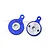 GPM Blue Aluminium Direct Mount 23T Servo Saver MAM4023TSH-B