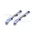 GPM Silver Aluminium & Stainless Steel Rear Upper Links 2Pcs MAM4057S-S