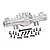 GPM Silver Aluminium Quick Release Front Differential/Axle Housing LMTM012-S