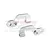 GPM Silver Aluminium Rear Brace 2Pcs MAJ040-S