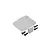 GPM Silver Aluminium Servo Mount/Radio Deck MGG024-S