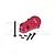 GPM Red Aluminium Centre Gearbox Housing Set LMTM038-R