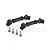 GPM Medium Carbon Steel Front & Rear Centre CVD Driveshafts 2Pcs LMTM037S-BK