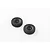 FMS All-Terrain Tyres on Black Rims - Glued Wheels 2Pcs C3060