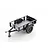 FMS 1/18 Black Utility Trailer - Set C C3311