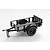 FMS 1/18 Black Utility Trailer - Set B C3310