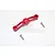 GPM Aluminium Steering Holder - Red ER048A-R