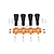 GPM Hardened Steel Front & Rear Universal CVD Joints w/ Orange Aluminium Wheel Hexes Set TXM8170N/JT2-OR