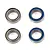 Factory Team 5x8x2.5mm Metal & Rubber Shielded Ball Bearings 4Pcs 8680