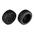 Team Associated 2.2/3.0" Pro4 SC10 Tyres On Fifteen52 Black Rims - Glued Wheels 2Pcs 25860
