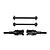 Team Associated Driveshaft & Wheel Axle Set 31882