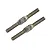 Two Yeah Racing 64 Titanium 3x28mm turnbuckles shown against a white background.